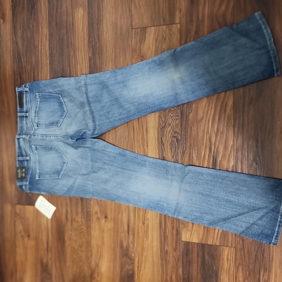 Bootlegger Slim Boot, Straight Fit Low Rise Jeans - Picture 2 of 3